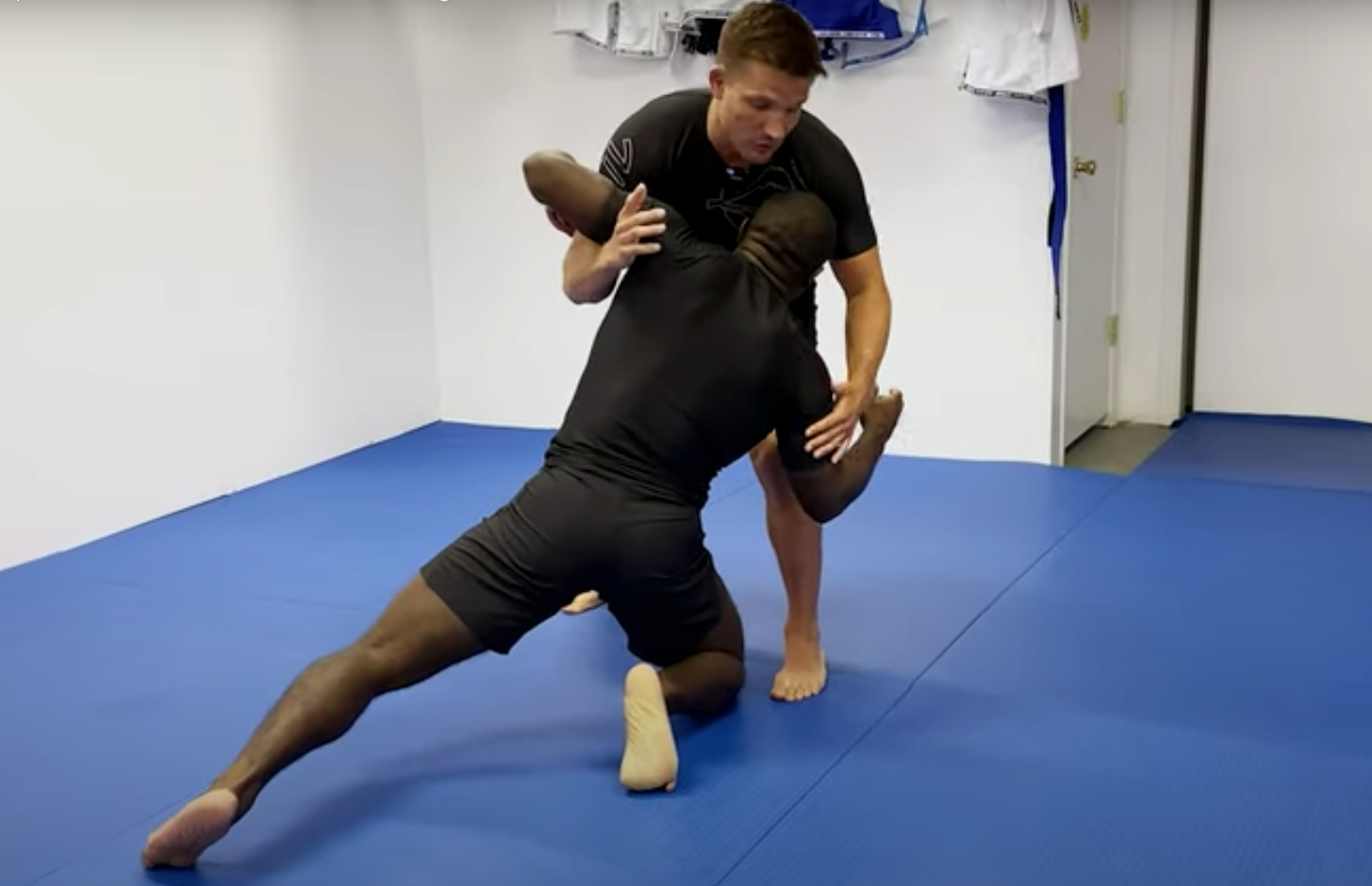 THE MERGE: Lucas "Hulk" Barbosa Double Leg Pancake Defense Breakdown
