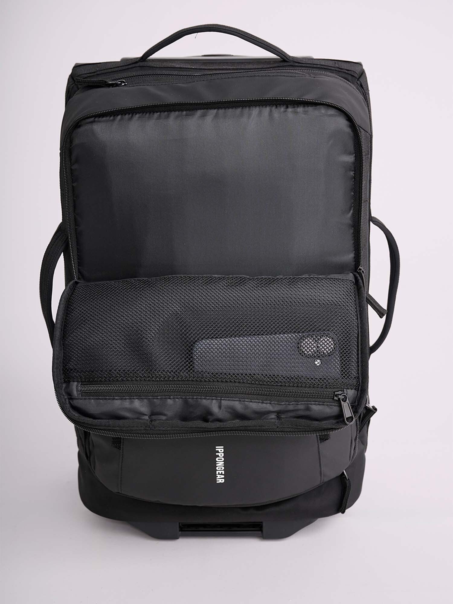IPPONGEAR Travel Trolley Black